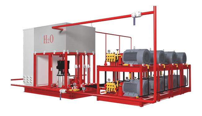 高压细水雾灭火装置(开式)系统介绍