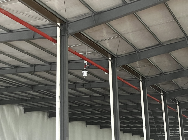 广东阳江朗和包装材料项目云盾自动消防炮调