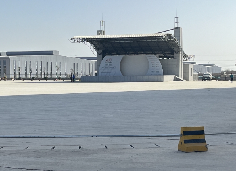 陕西敏华家居智造基地项目自动消防炮调试完