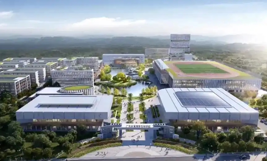 广西体育高等专科学校项目云盾消防水炮调试